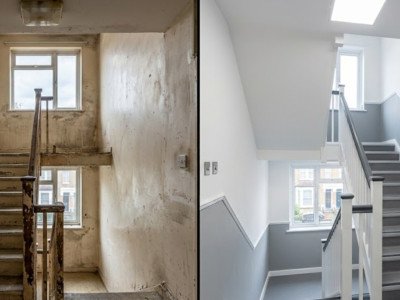 Hallway and Staircase Painting Services in Brockley